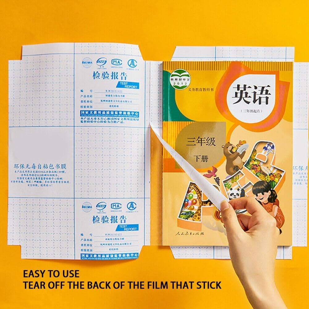 Book Biding Cover, Waterproof School Textbook Protective Case Cover