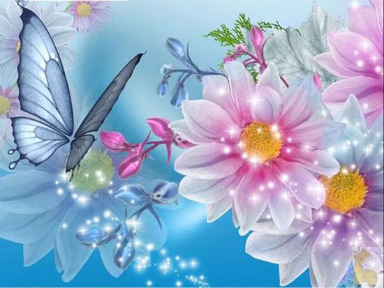 5D Butterfly Bloom Diamond Craft Kit