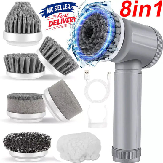 Rechargeable Cordless Spin Scrubber