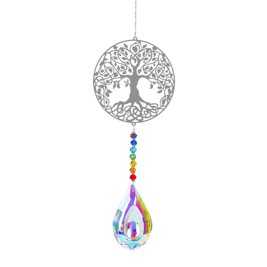 Metal Butterfly Pendant with Crystal Ball for DIY Decor