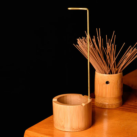 Zen Bamboo Aroma Burner - Elegant Home Accent