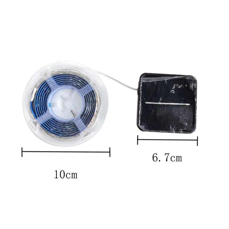 LED Solar Color Changing Basketball Hoop Light
