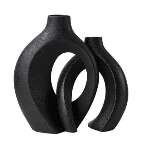 EleganceCraft Hydroponic Ceramic Vase